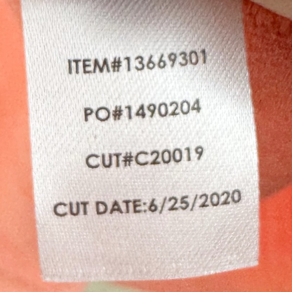 Torrid Coral Crabapple Textured Woven Tie-Front Top Size 00 10, M/L - Picture 11 of 13